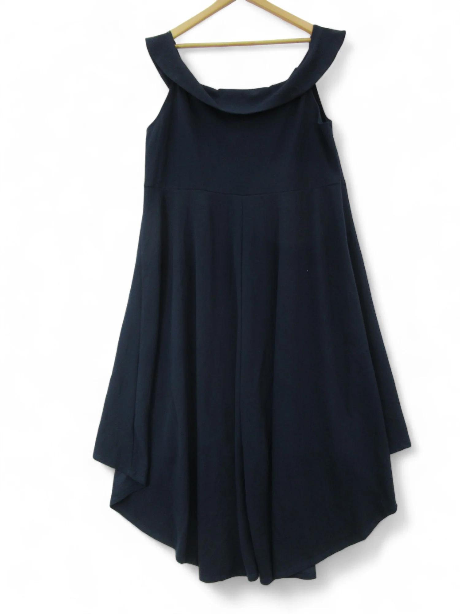 Yours High Waist Dress Navy Blue UK 24 Womenswear | Pre-loved - Image 6