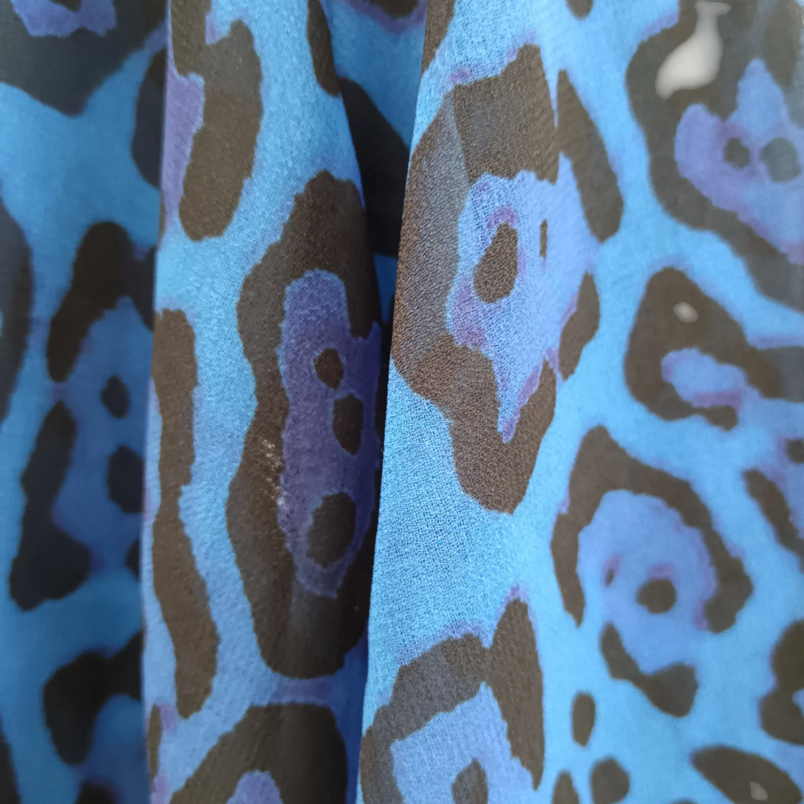 Yours London Blue Animal Print Shirt UK22 Womenswear | Pre-loved - Image 5