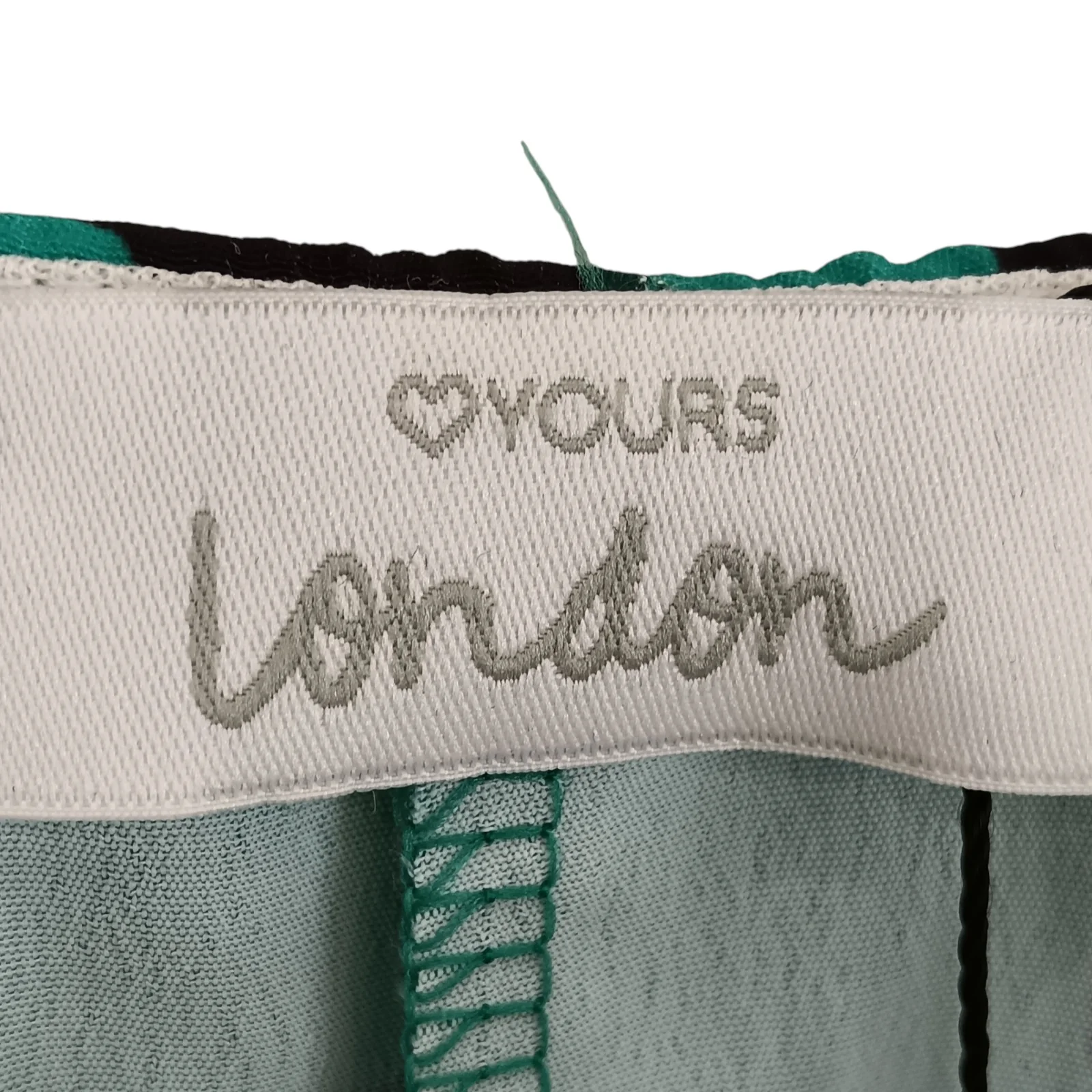 Yours London Green Midi Dress UK 24 - Tags On Womenswear | Pre-loved - Image 3
