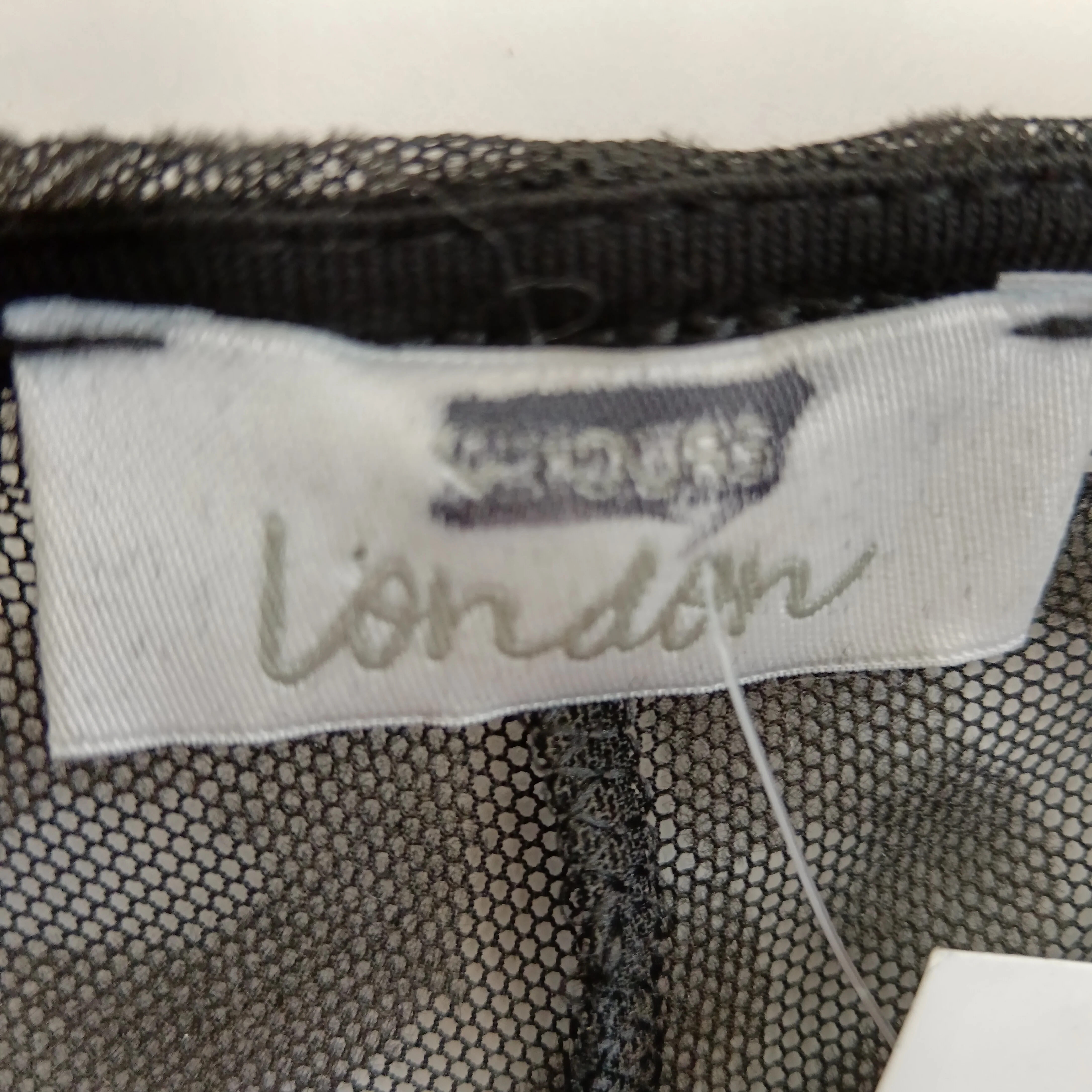 Yours London Sheer Black Leopard Tunic Dress UK 24 Womenswear | Pre-loved - Image 3