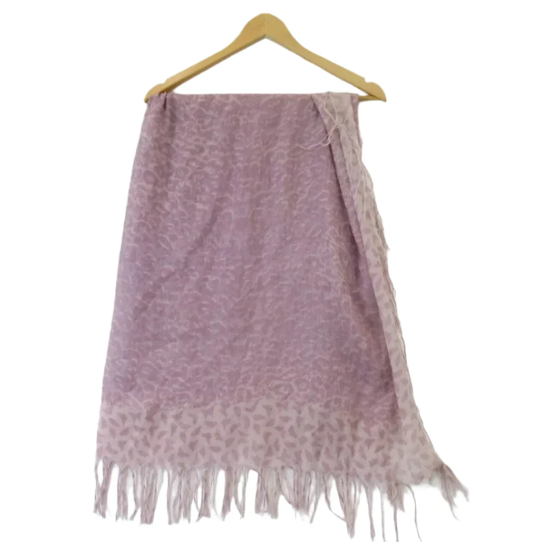 Zadig & Voltaire 45"x45" Pink Scarf Shawl Womenswear | Preloved - Image 4